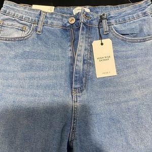 Forever 21 Sz 31in High Rise Skinny NWT